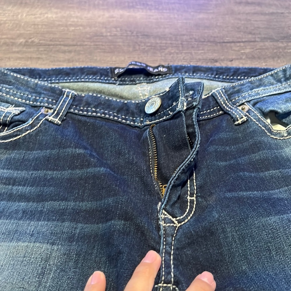 Express bootcut jeans. Only worn once.
